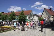 Auf dem Oberen Markt.