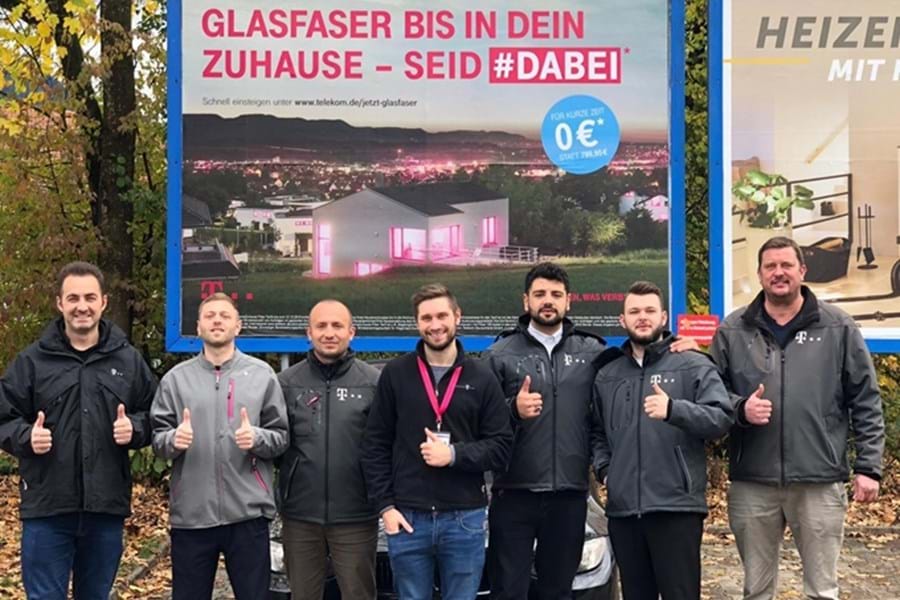 Glasfaserausbau Telekom Setzt Aussendienstmitarbeiter Ein Stadt Sonthofen