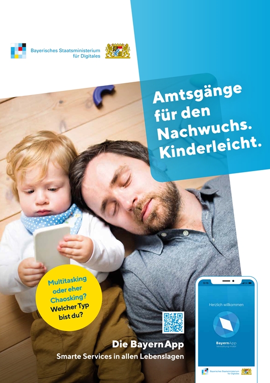 <p>Online-Bürgerservice mit der BayernApp</p>