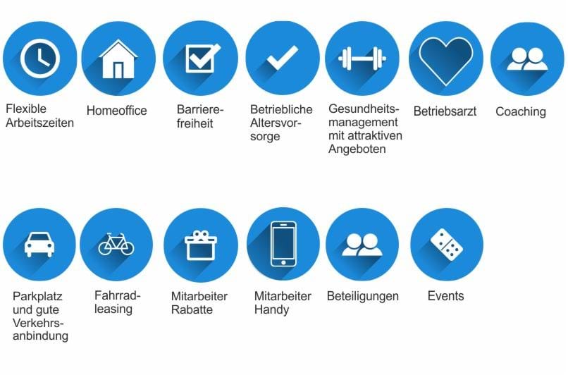 Ein gutes Arbeitsklima ist wichtig. Für die Mitarbeitenden der Stadt Sonthofen gibt es daher neben den gesetzlich vorgeschriebenen Leistungen aus dem TVÖD weitere attraktive Benefits.
