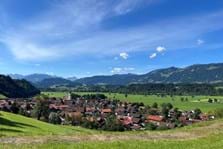 Blick auf Altstädten Richtung Süden