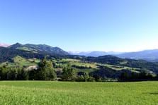 Blick auf Imberg vom Ortsteil Breiten