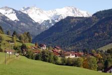 Blick auf Tiefenbach
