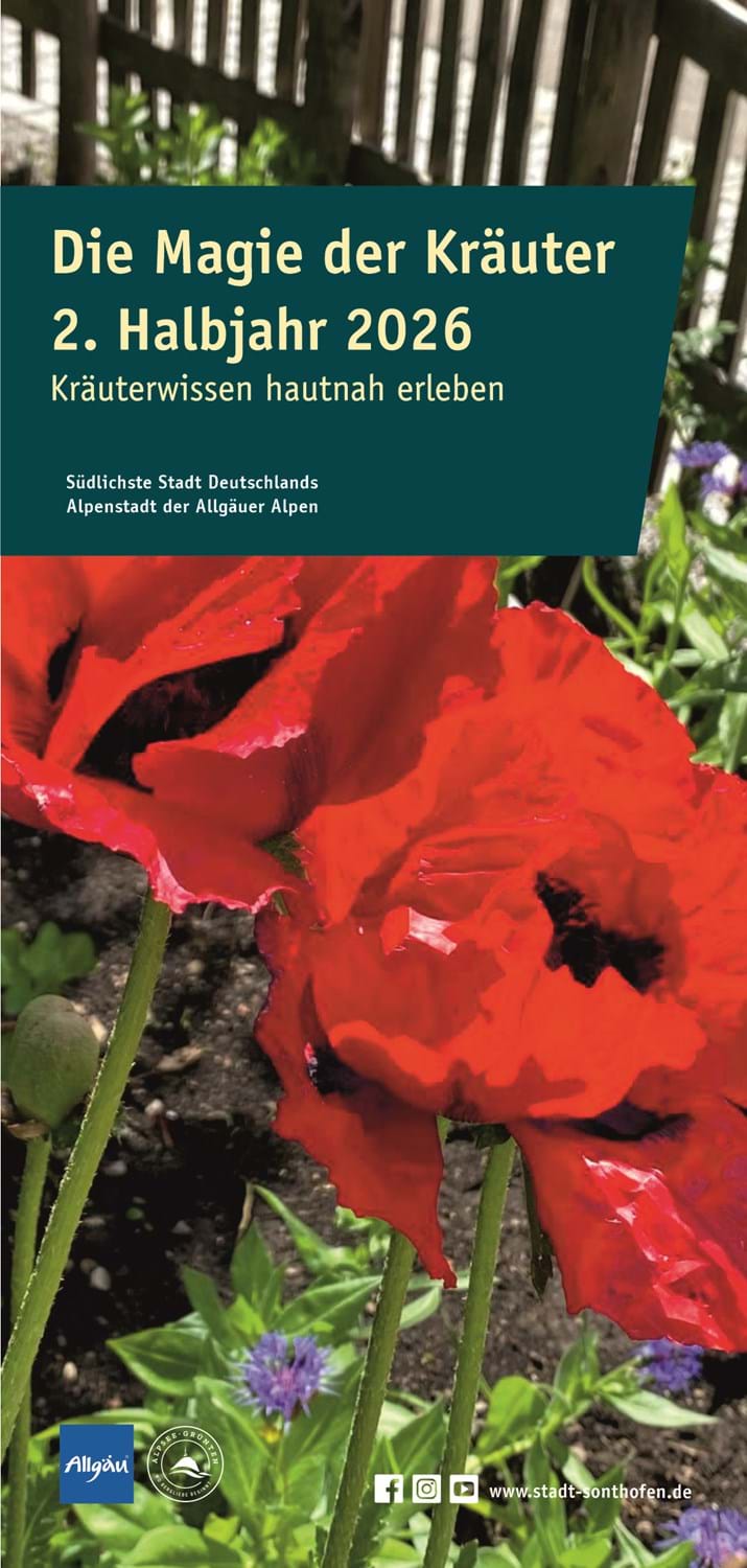 Kräuterprogramm 2. Halbjahr 2026